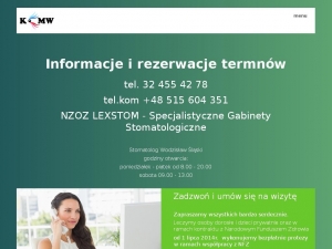 NZOZ Lexstom - specjalistyczne gabinety stomatologiczne